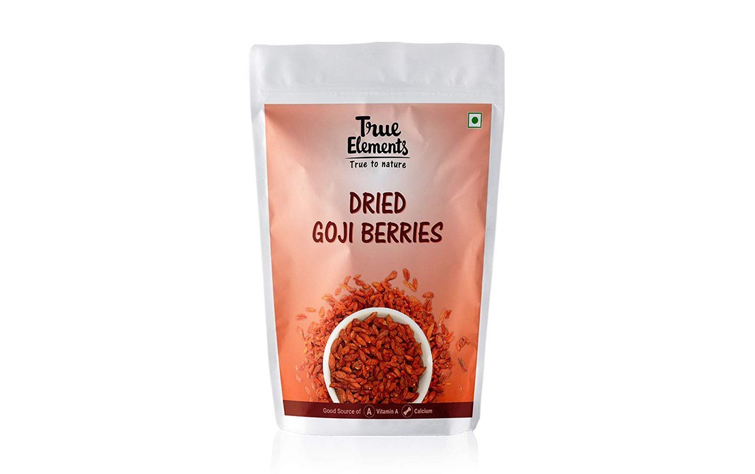 True Elements Dried Goji Berries    Pack  125 grams